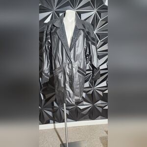 Elegant Black Leather Jacket